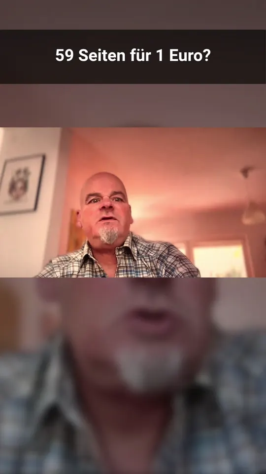 Warum 1 €? – Michael erklärt es im Video