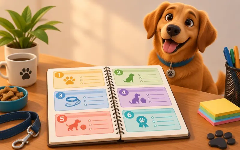 Course frameworks for dog trainers